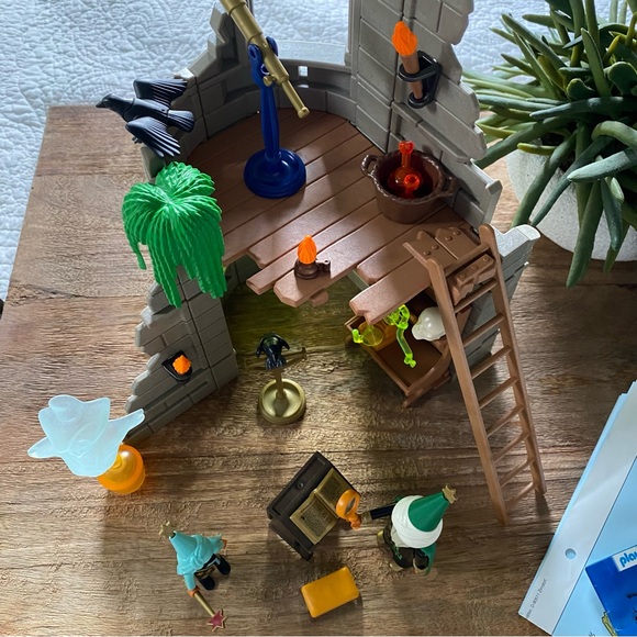 PLAYMOBIL 3839: Wizard’s Workshop Magic Castle - Vintage 100% Complete - Picture 6 of 14